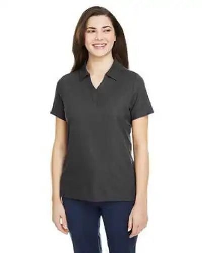 Core 365 Ce112w Ladies’ Fusion Chromasoft Pique Polo - Carbon