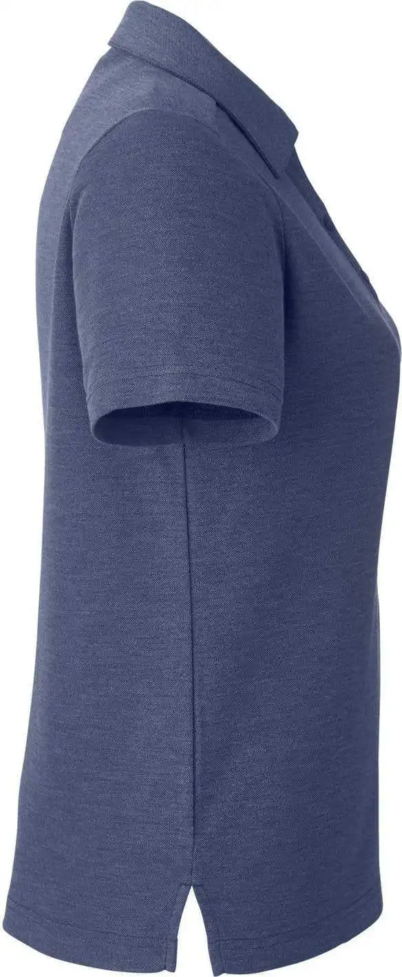 Core 365 Ce112w Ladies’ Fusion Chromasoft Pique Polo - Classic Navy Heatherh