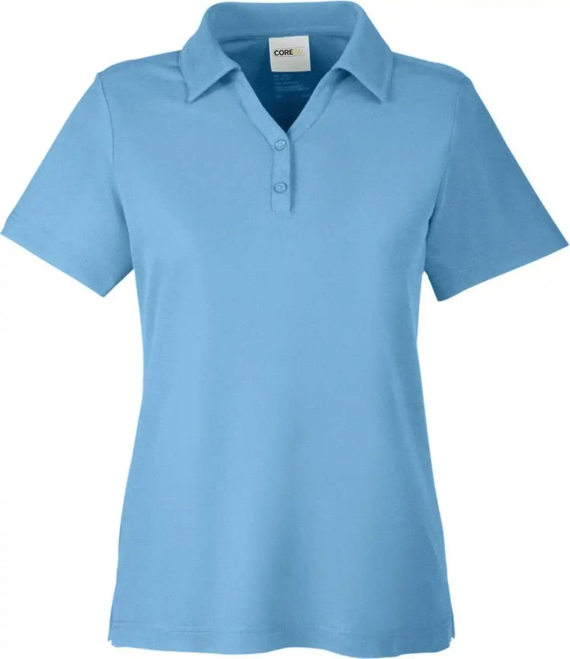 Core 365 Ce112w Ladies’ Fusion Chromasoft Pique Polo - Columbia Blue