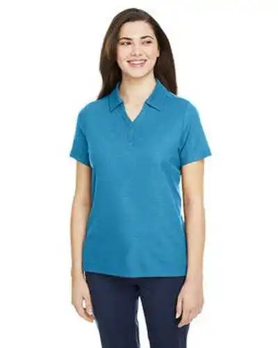 Core 365 Ce112w Ladies’ Fusion Chromasoft Pique Polo - Electric Blue