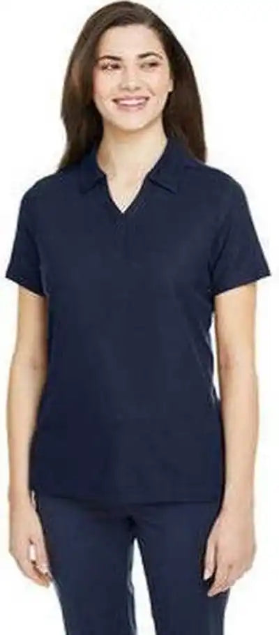 Core 365 Ce112w Ladies’ Fusion Chromasoft Pique Polo - Navy