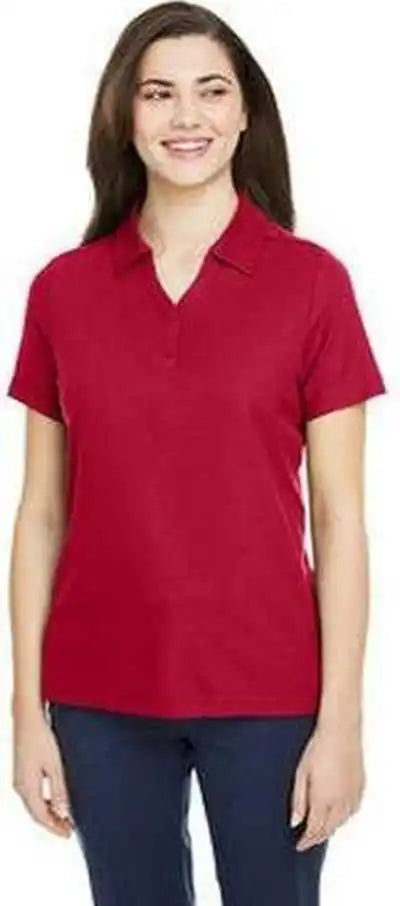 Core 365 Ce112w Ladies’ Fusion Chromasoft Pique Polo - Red