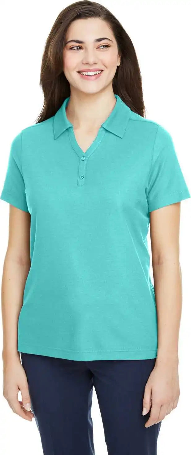 Core 365 Ce112w Ladies’ Fusion Chromasoft Pique Polo Sea Glass