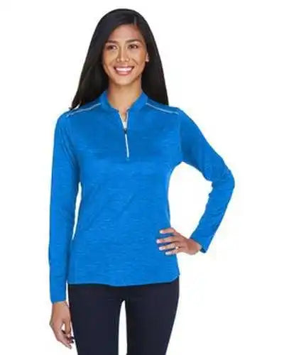 Core 365 Ce401w Ladies’ Kinetic Performance Quarter Zip True Royal Carbon