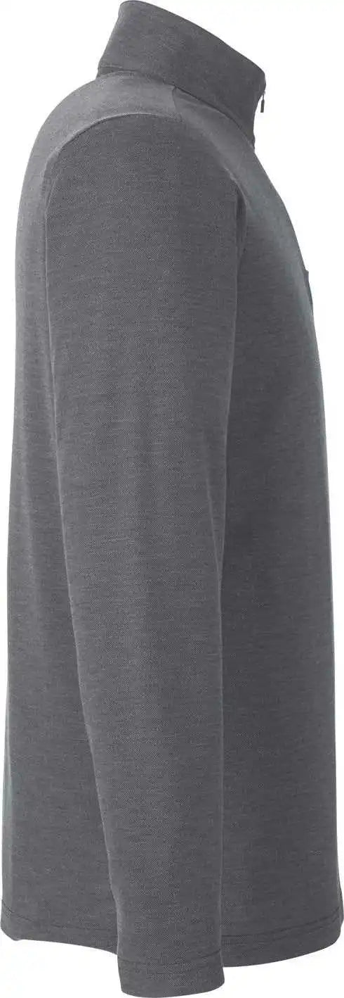 Core 365 Ce405 Men’s Fusion Chromasoft Pique Quarter-zip - Carbon Heather