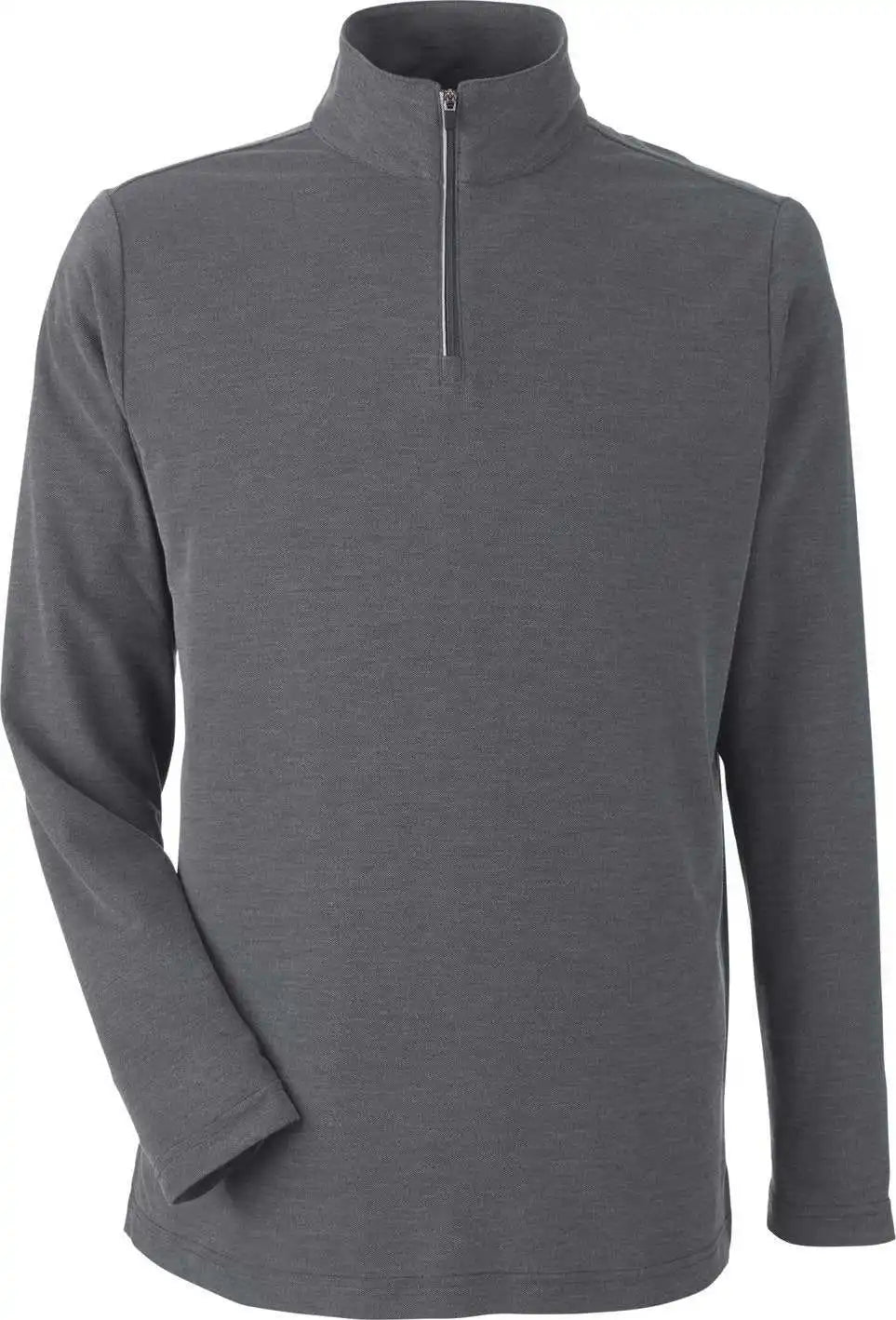 Core 365 Ce405 Men’s Fusion Chromasoft Pique Quarter-zip - Carbon Heather