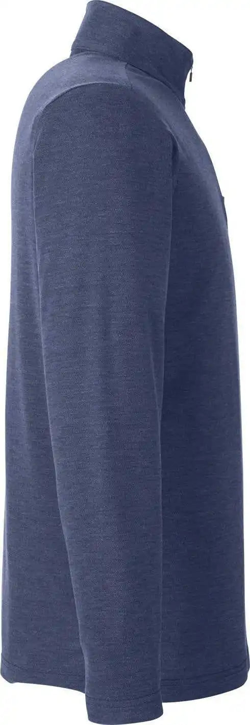 Core 365 Ce405 Men’s Fusion Chromasoft Pique Quarter-zip - Classic Navy Heatherh