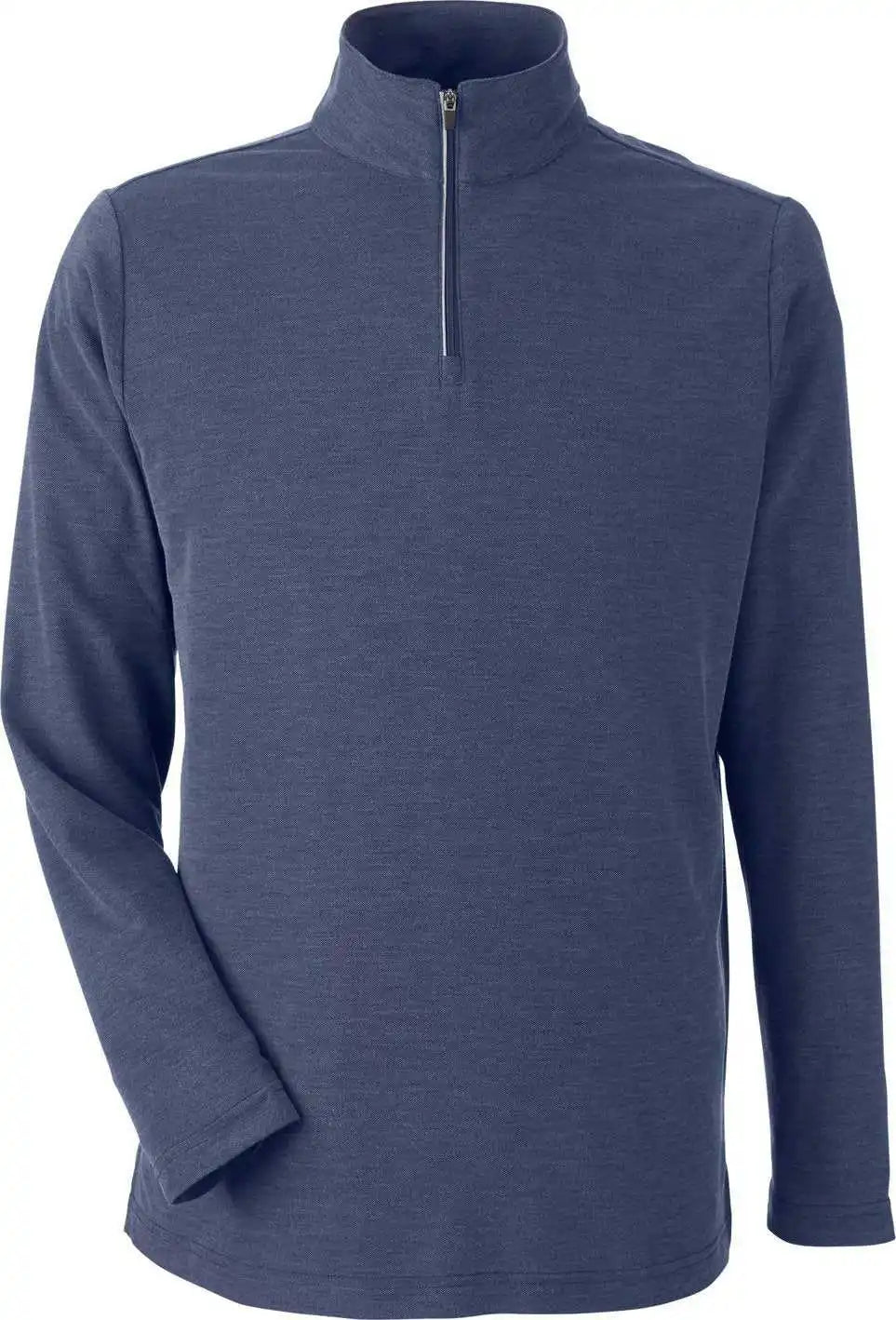 Core 365 Ce405 Men’s Fusion Chromasoft Pique Quarter-zip - Classic Navy Heatherh