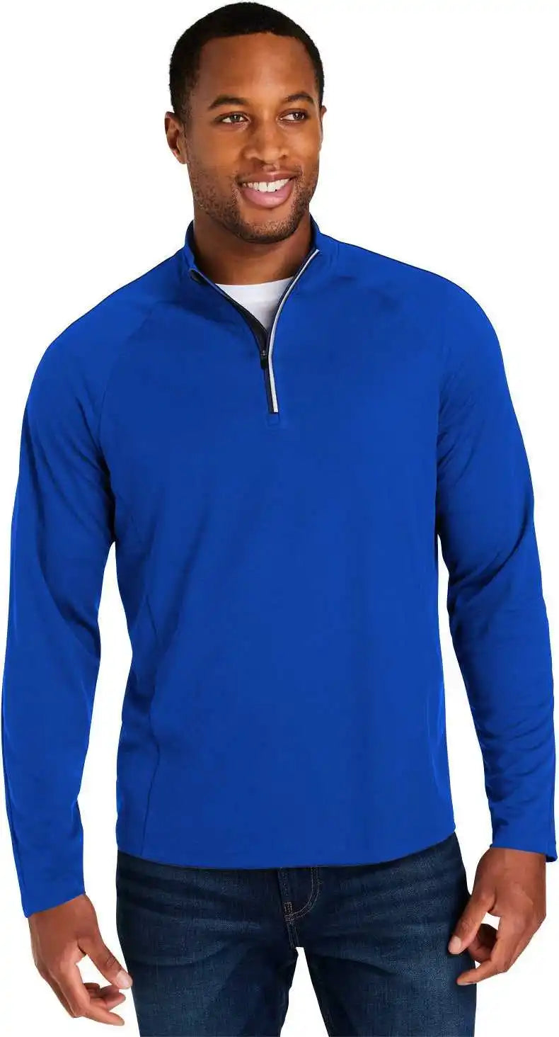 Core 365 Ce418 Men’s Origin Performance Pique Quarter Zip Tru Royal
