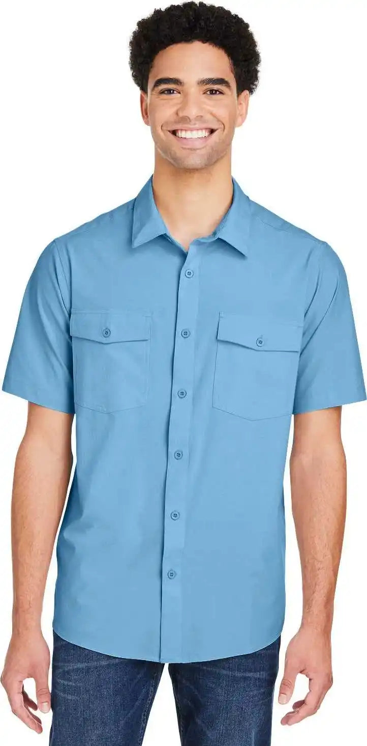 Core 365 Ce510 Men’s Ultra Uvp Marina Shirt - Columbia Blue