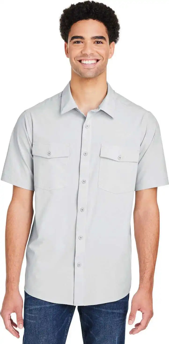 Core 365 Ce510 Men’s Ultra Uvp Marina Shirt Platinum
