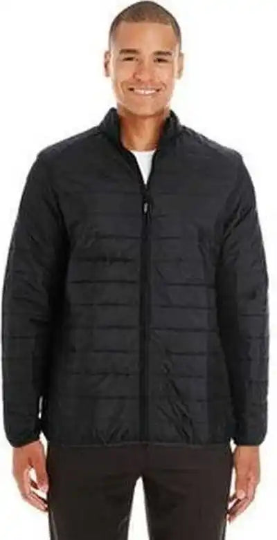 Core 365 Ce700 Men’s Prevail Packable Puffer Jacket - Black