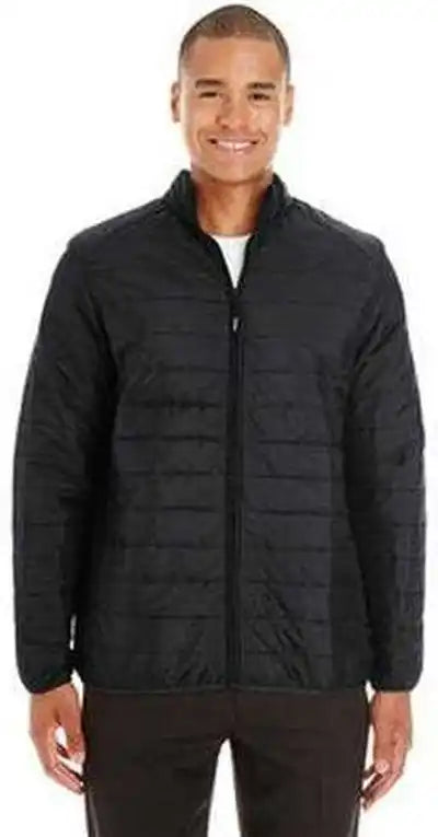 Core 365 Ce700 Men’s Prevail Packable Puffer Jacket - Black