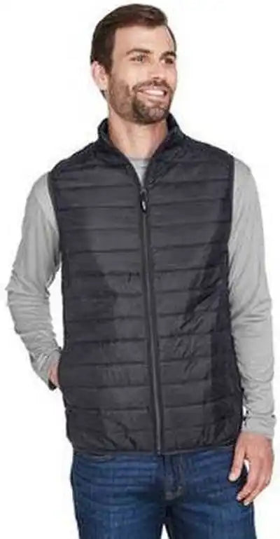 Core 365 Ce702 Men’s Prevail Packable Puffer Vest Carbon