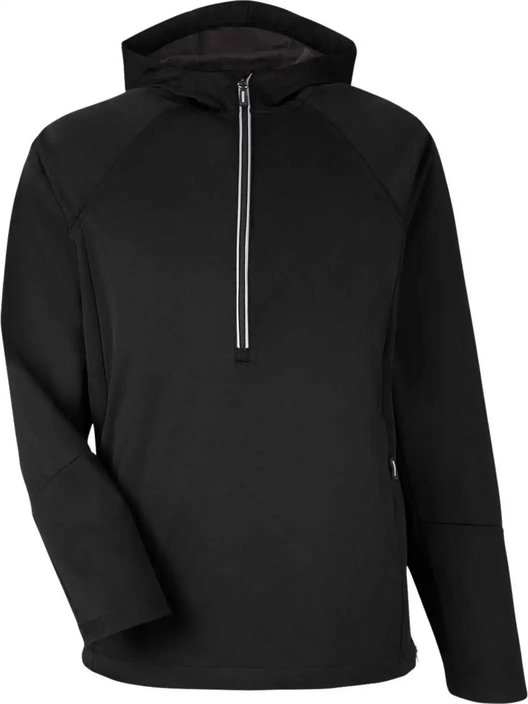 Core 365 Ce711 Unisex Techno Lite Pullover Anorak Black
