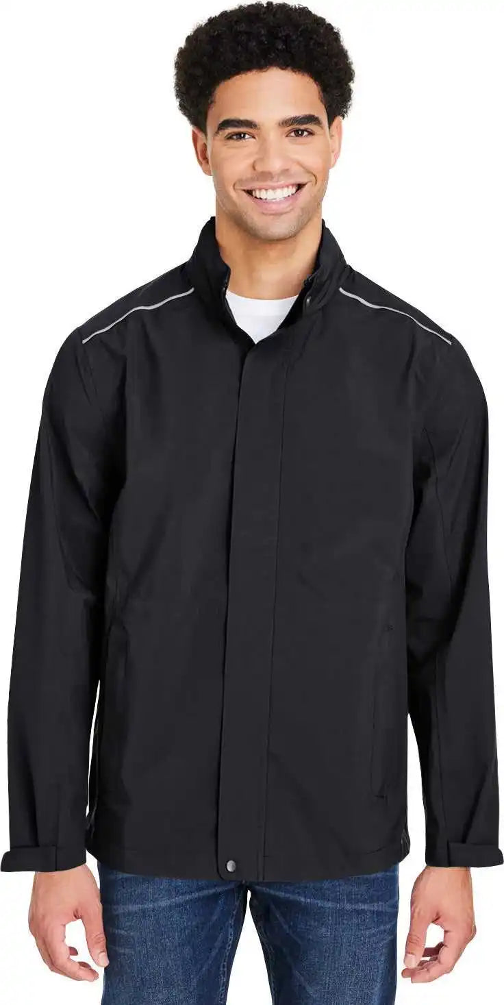 Core 365 Ce712 Men’s Barrier Rain Jacket - Black