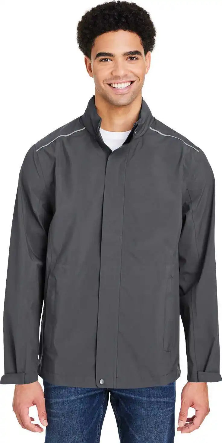 Core365 Ce712 Men’s Barrier Rain Jacket - Carbon