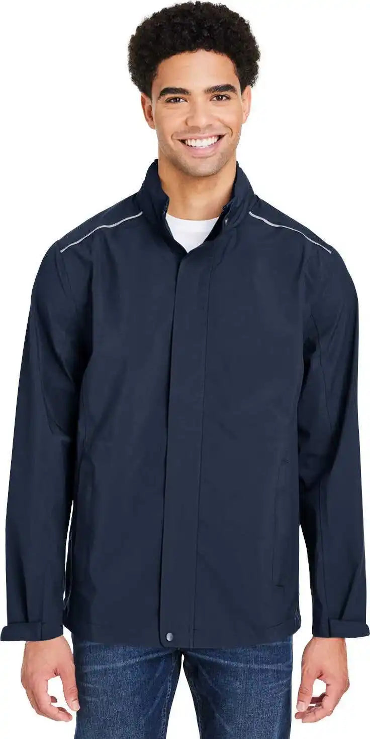 Core 365 Ce712 Men’s Barrier Rain Jacket - Classic Navy