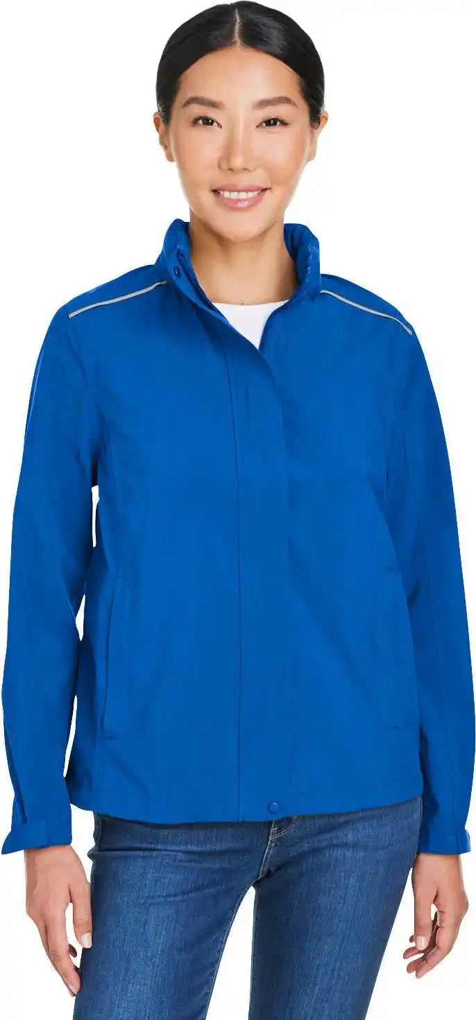 Core 365 Ce712w Ladies’ Packable Rain Jacket True Royal