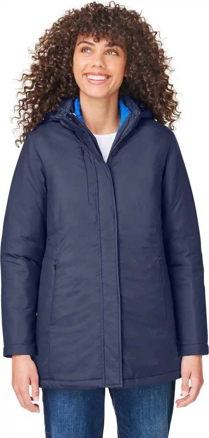 Core 365 Ce725w Ladies’ Inspire 3-in-1 Jacket with Insulated Liner - Clsc Nvy