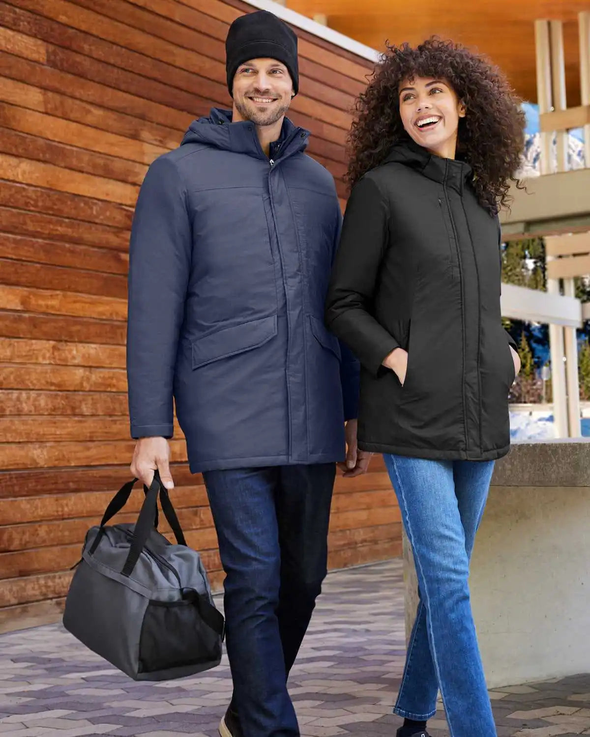 Core 365 Ce725w Ladies’ Inspire 3-in-1 Jacket with Insulated Liner - Carbon