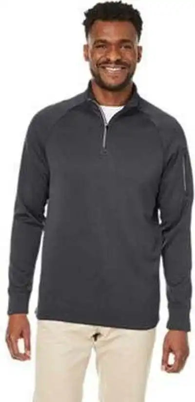 Core 365 Ce801 Unisex Fusion Chromasoft Fleece Quarter-zip - Carbon