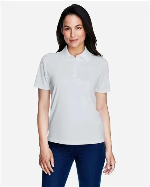 Core365 78181 Women’s Origin Performance Piquã Polo - Platinum