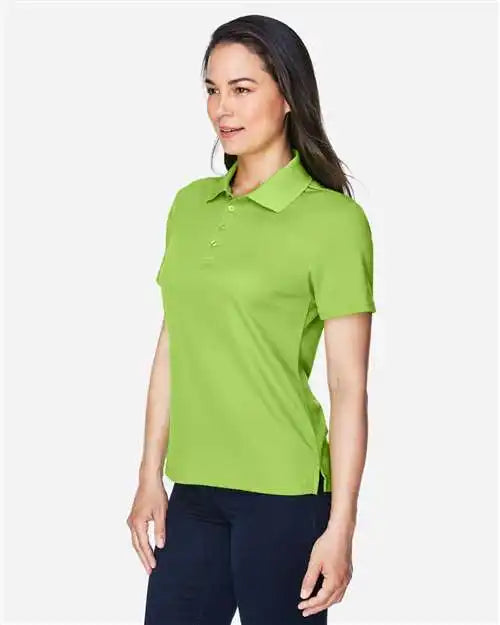 Core365 78181 Women’s Origin Performance Piqué Polo - Acid Green