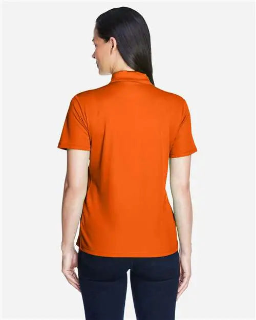 Core365 78181 Women’s Origin Performance Piqué Polo - Campus Orange