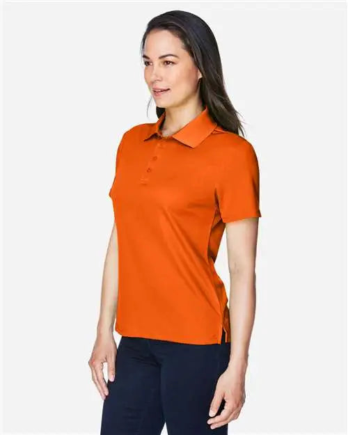Core365 78181 Women’s Origin Performance Piqué Polo - Campus Orange