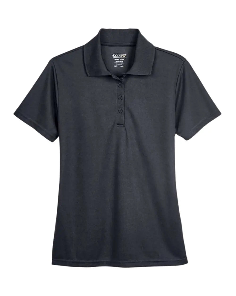 Core365 78181 Women’s Origin Performance Piqué Polo - Carbon - Dark Gray / Xs