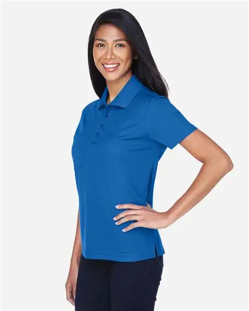 Core365 78181p Women’s Origin Performance Piquã Polo with Pocket - True Royal
