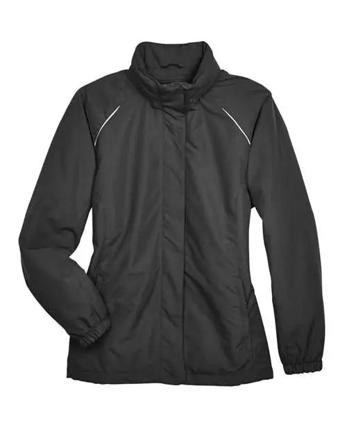 Core365 78224 Women’s Profile Fleece-lined All-season Jacket - Black