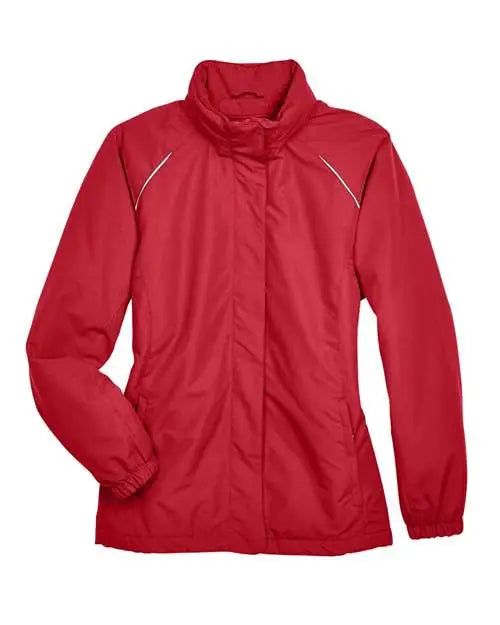 Core365 78224 Women’s Profile Fleece-lined All-season Jacket - Classic Red