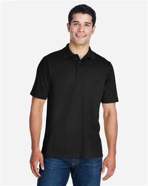 Core365 88181 Men’s Origin Performance Piquã Polo - Black