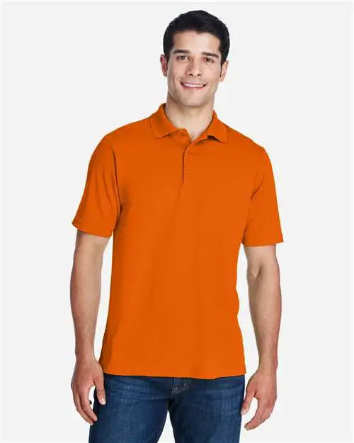 Core365 88181 Men’s Origin Performance Piquã Polo - Campus Orange
