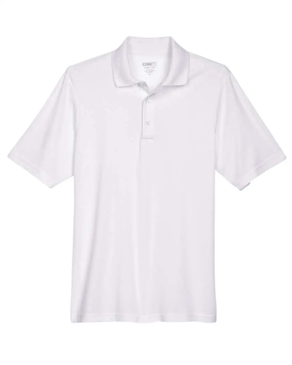Core365 88181 Men’s Origin Performance Piquã Polo - White