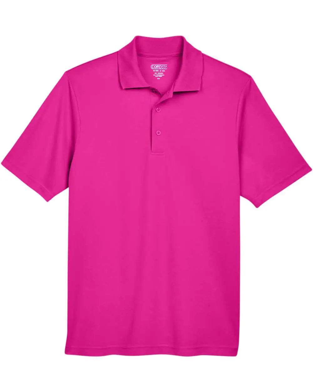 Core365 88181 Men’s Origin Performance Piqué Polo - Bright Magenta - Bright Magenta / Xs