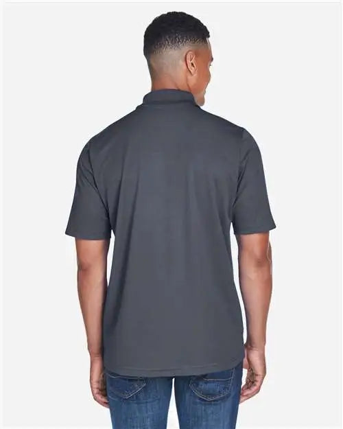 Core365 88181p Men’s Origin Performance Piquã Polo with Pocket - Carbon