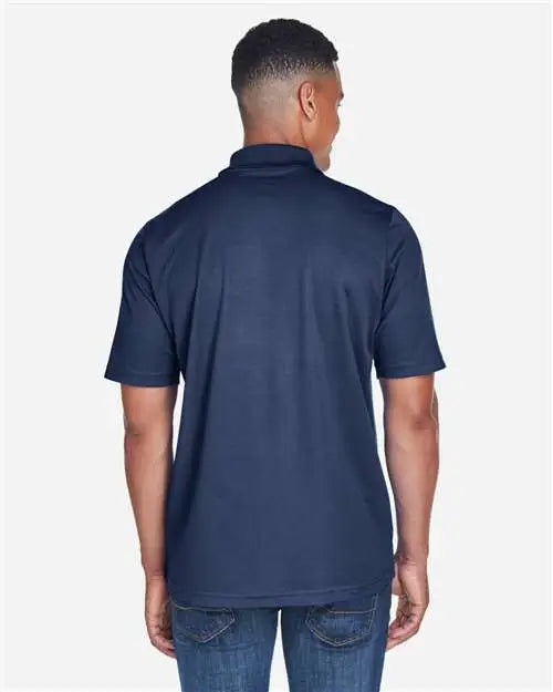 Core365 88181p Men’s Origin Performance Piqué Polo with Pocket - Classic Navy