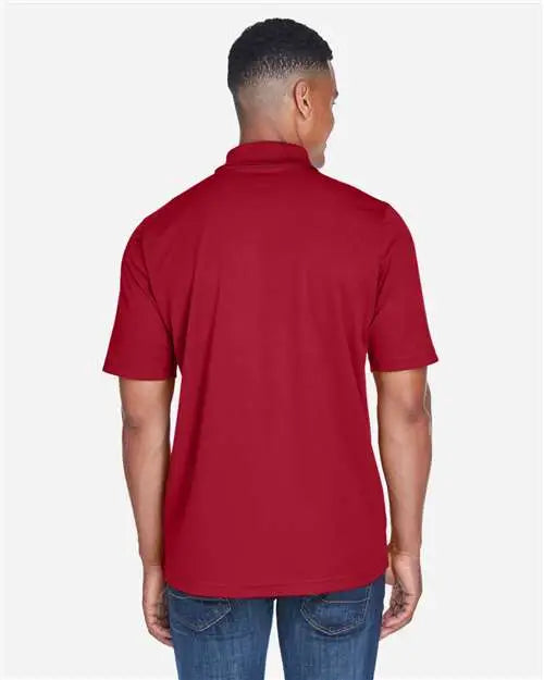 Core365 88181p Men’s Origin Performance Piqué Polo with Pocket - Classic Red