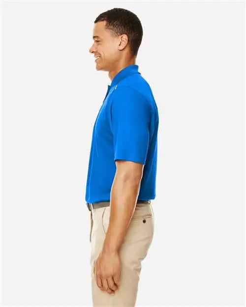 Core365 88181r Men’s Radiant Performance Piqué Polo with Reflective Piping - True Royal