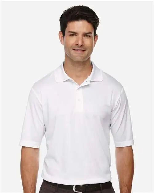 Core365 88181t Men’s Tall Origin Performance Piquã Polo - White