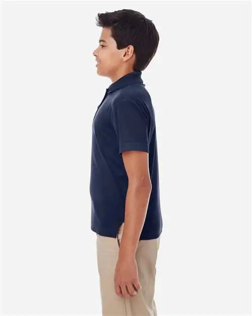 Core365 88181y Youth Origin Performance Piqué Polo - Classic Navy