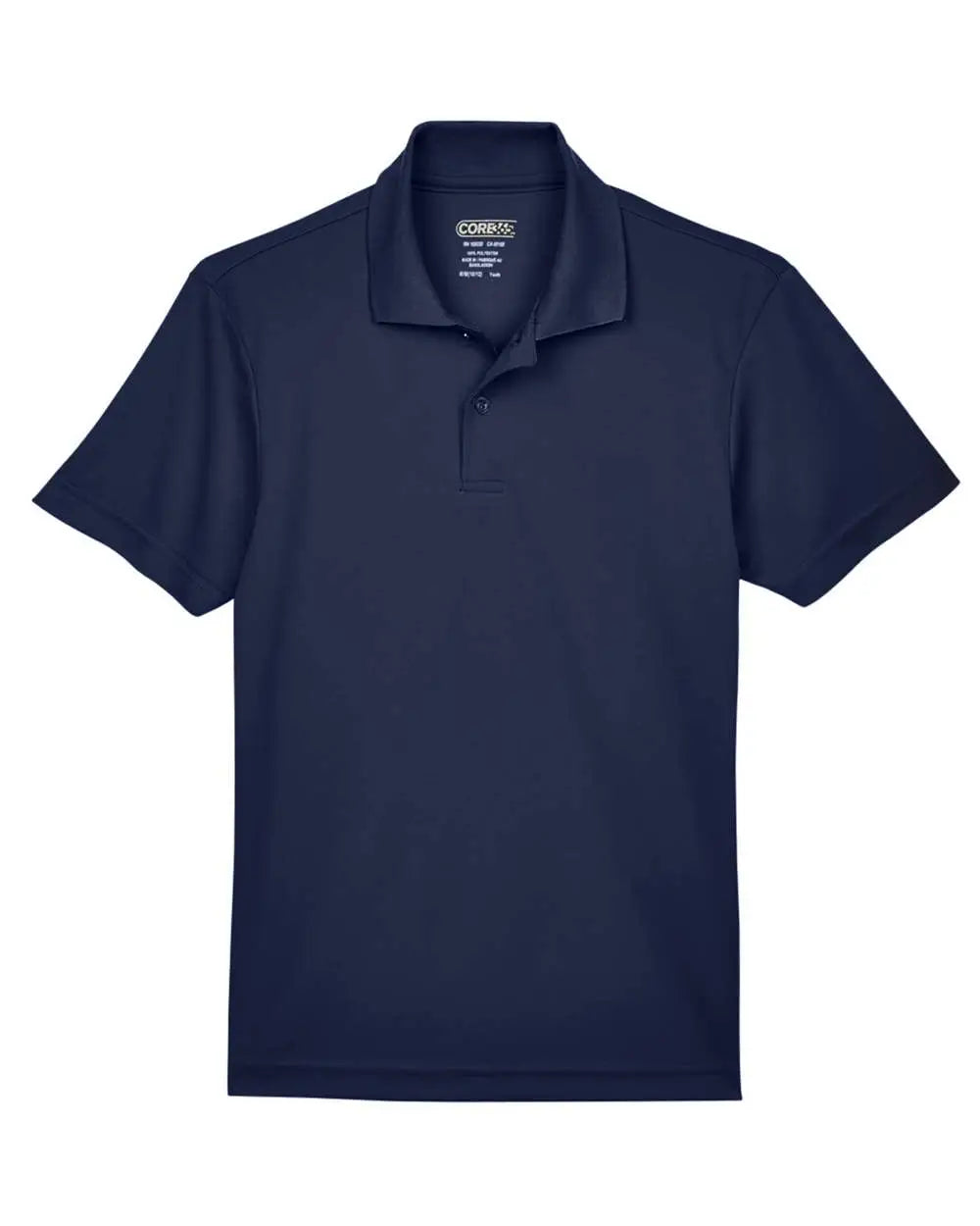 Core365 88181y Youth Origin Performance Piqué Polo - Classic Navy - s