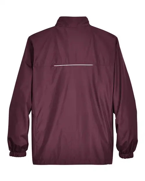 Core365 88183 Men’s Techno Lite Motivate Unlined Lightweight Jacket - Burgundy