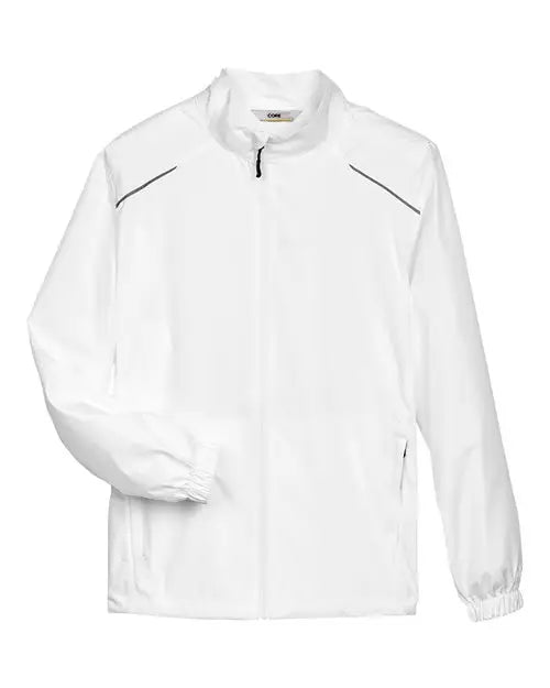 Core365 88183 Men’s Techno Lite Motivate Unlined Lightweight Jacket - White