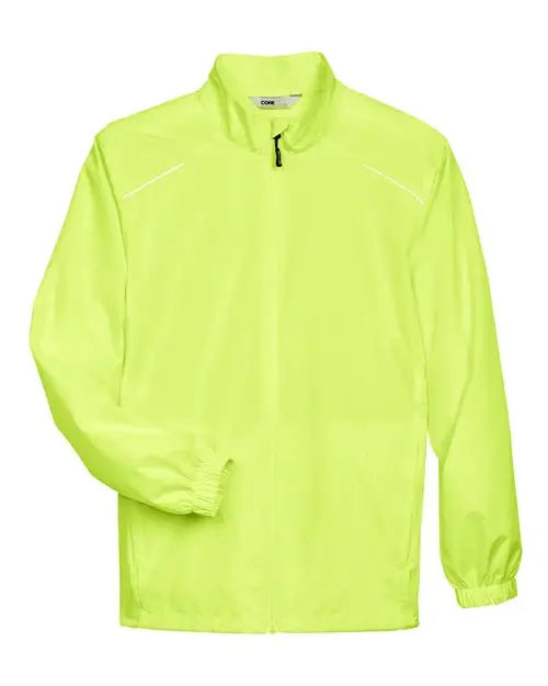 Core365 88183 Men’s Techno Lite Motivate Unlined Lightweight Jacket - Safety Yellow