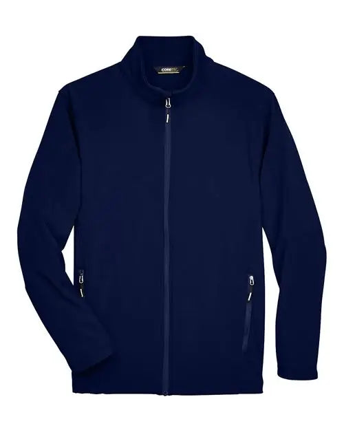 Core365 88184 Men’s Cruise Two-layer Fleece Bonded Soft Shell Jacket - Classic Navy