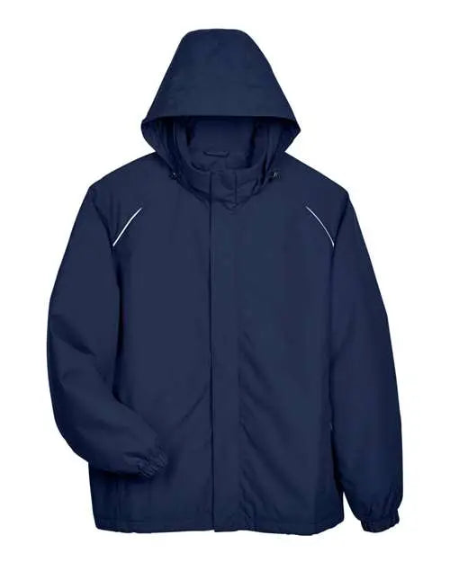 Core365 88189 Men’s Brisk Insulated Jacket - Classic Navy